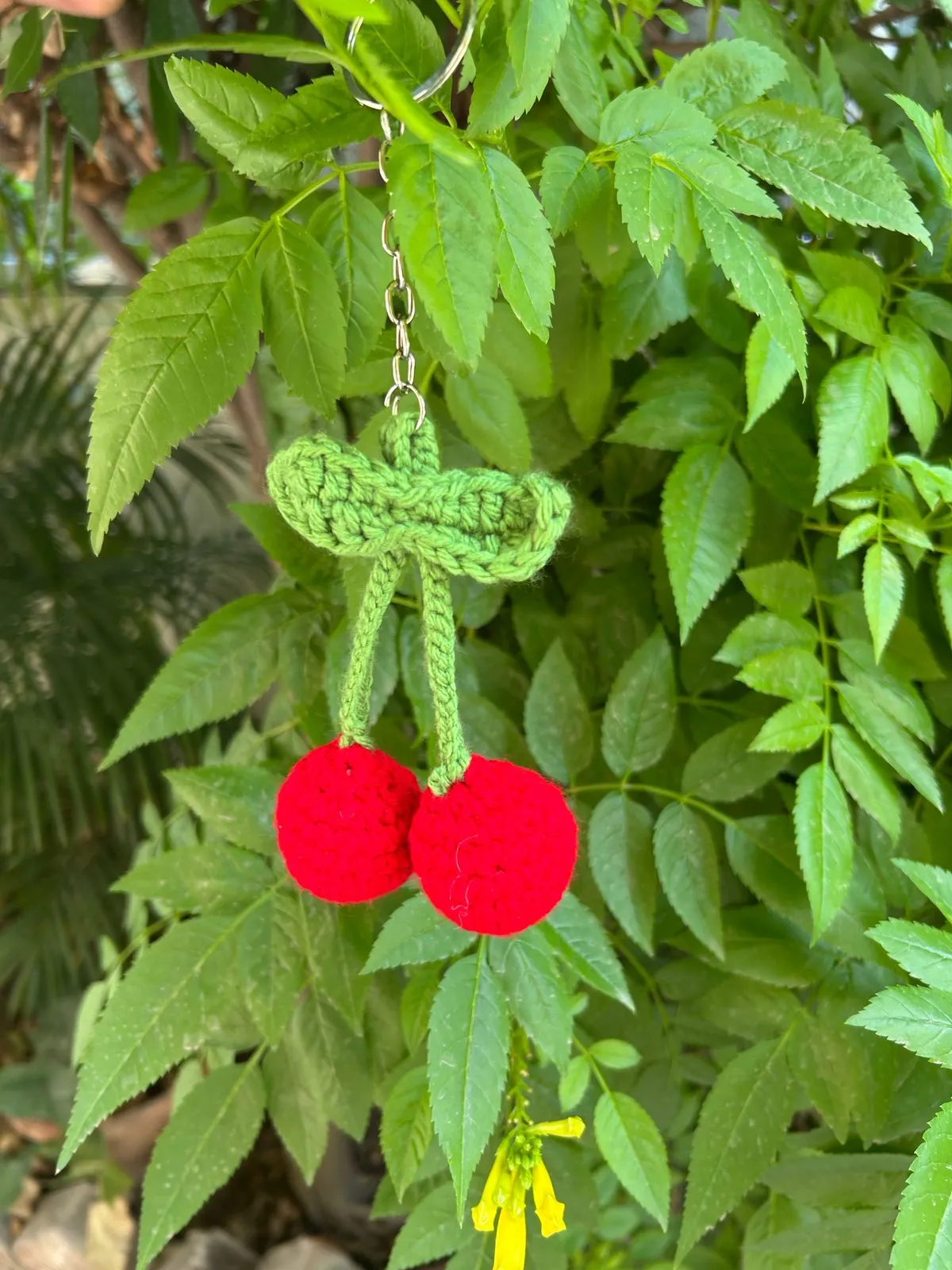 Cherry Keychain