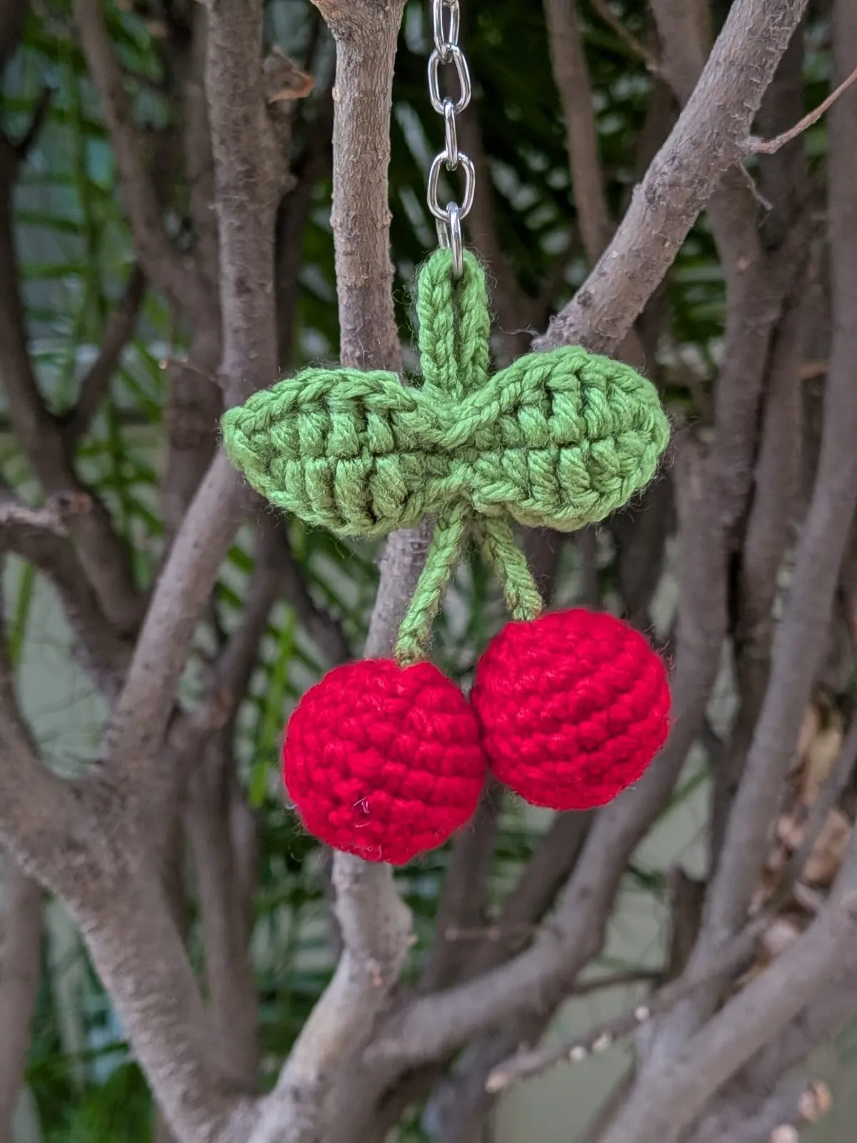 Cherry Keychain