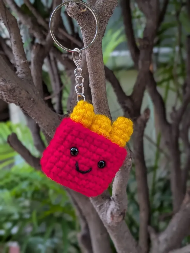 French Fries Keychain