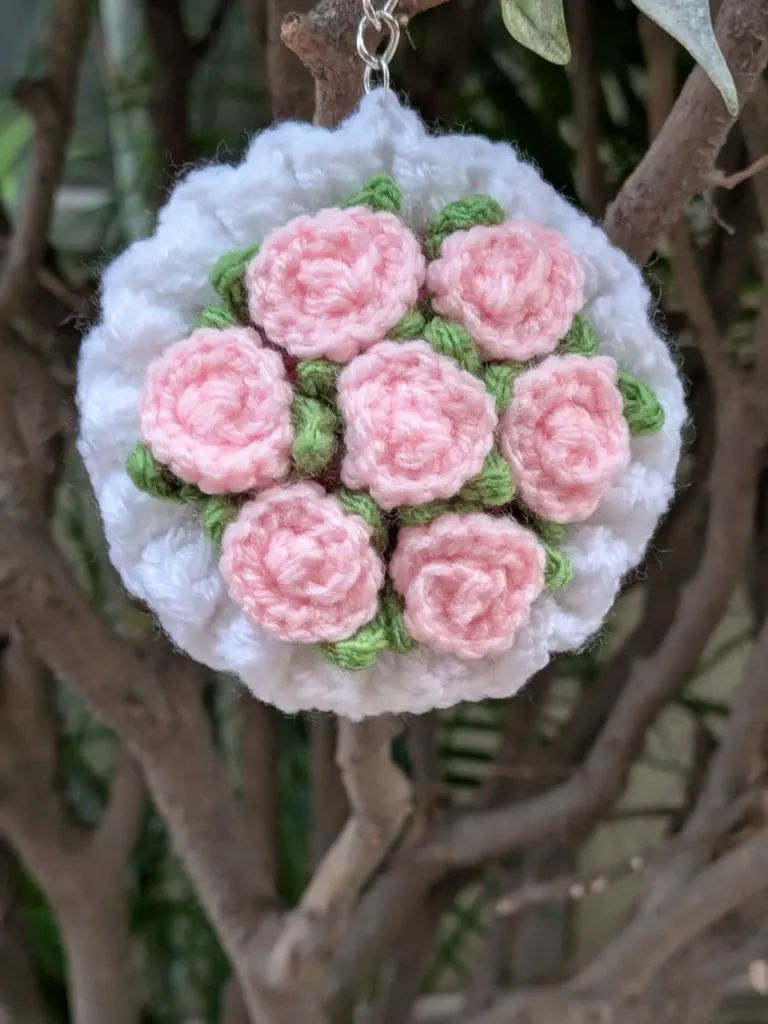 Flower Bouquet Keychain